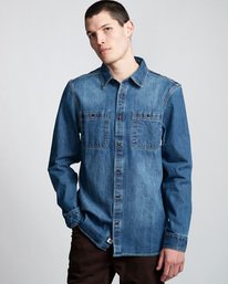1 Pace Denim - Long Sleeve Shirt  Q1SHA6ELF9 Element