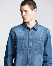 2 Pace Denim - Long Sleeve Shirt  Q1SHA6ELF9 Element