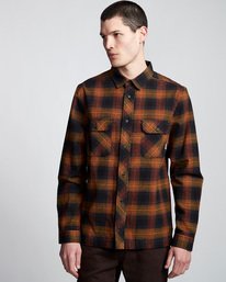 0 Wentworth Shadow - Camicia a Maniche Lunghe da Uomo  Q1SHA7ELF9 Element