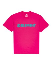 0 Blazin - Short Sleeve T-Shirt for Men Pink Q1SSA6ELF9 Element