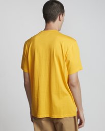 2 Blazin - Short Sleeve T-Shirt for Men Yellow Q1SSA6ELF9 Element