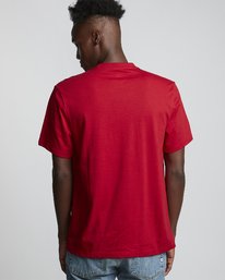 2 Seal - Short Sleeve T-Shirt for Men Red Q1SSA8ELF9 Element
