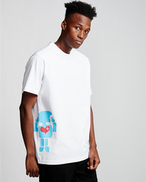 3 Barley - T-Shirt White Q1SSH1ELF9 Element