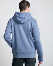 2 Heavy - Felpa con cappuccio e zip da Uomo Blue Q1ZHA1ELF9 Element