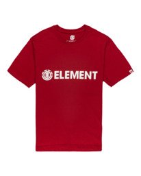 0 Blazin - T-Shirt manches courtes pour Garçon Rouge Q2SSA3ELF9 Element