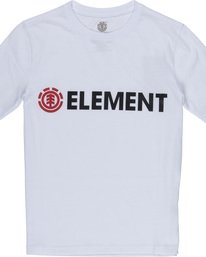 0 Blazin - T-Shirt manches courtes pour Garçon Blanc Q2SSA3ELF9 Element