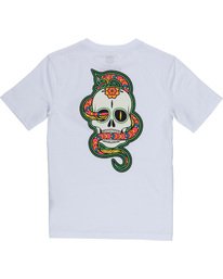 1 Abyss Boy - T-Shirt White Q2SSD3ELF9 Element