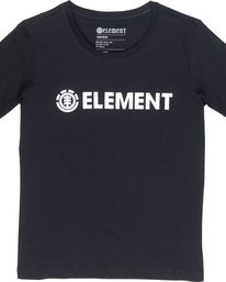 0 Element Logo - T-Shirt Black Q3SSA3ELF9 Element