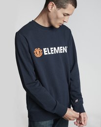 3 Blazin - Sweatshirt for Men Grey S1CRA8ELP0 Element