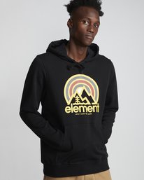 1 Sonata - Sweat à capuche pour Homme Noir S1HOB4ELP0 Element