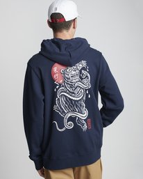 2 Timber! Go East Tradition - Hoodie for Men Blue S1HOC2ELP0 Element