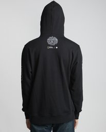 5 National Geographic Sun - Recycled Hoodie for Men Black S1HOC3ELP0 Element