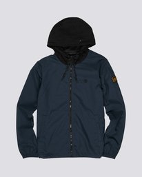 0 Wolfeboro Alder Light Washed - Water-Resistant Jacket for Men Grey S1JKA6ELP0 Element