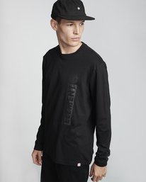 4 Barcus - Organic Cotton Long Sleeve T-Shirt for Men  S1LSA7ELP0 Element