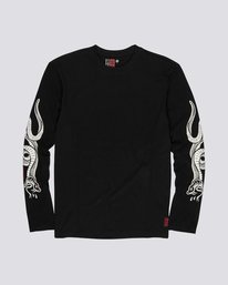 0 Timber! Go East Snakes - Organic Cotton Long Sleeve T-Shirt for Men  S1LSB1ELP0 Element