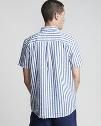 6 Icon Stripes - Camisa de manga morta para Hombre  S1SHA1ELP0 Element