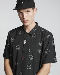 3 Polka Smile - Camisa de manga morta para Hombre  S1SHA3ELP0 Element