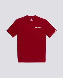 0 Blazin Chest - Camiseta de manga corta para Hombre Rojo S1SSA1ELP0 Element