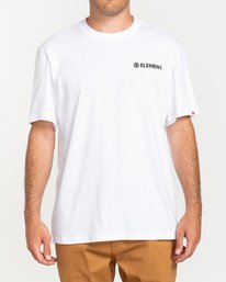 1 Blazin Chest - T-Shirt manches courtes pour Homme Blanc S1SSA1ELP0 Element