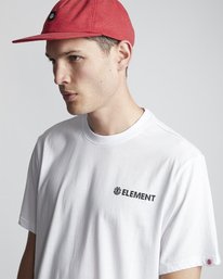 3 Blazin Chest - Short Sleeve T-Shirt for Men White S1SSA1ELP0 Element