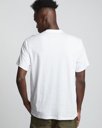 2 Aiken - Short Sleeve T-Shirt for Men White S1SSA2ELP0 Element