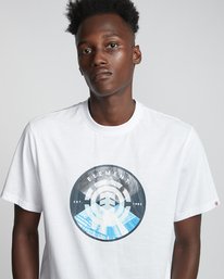 3 Aiken - Short Sleeve T-Shirt for Men White S1SSA2ELP0 Element