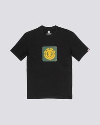 0 Leopard Block Icon - Short Sleeve T-Shirt for Men  S1SSA5ELP0 Element