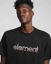 element, Origins - T-Shirt für Herren, FLINT BLACK (3732) 3 Origins - T-Shirt für Herren Schwarz S1SSB1ELP0 Element