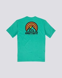 1 Sonata - T-Shirt manches courtes pour Homme Vert S1SSB2ELP0 Element