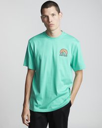 3 Sonata - T-Shirt manches courtes pour Homme Vert S1SSB2ELP0 Element