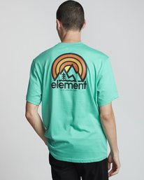 2 Sonata - T-Shirt manches courtes pour Homme Vert S1SSB2ELP0 Element