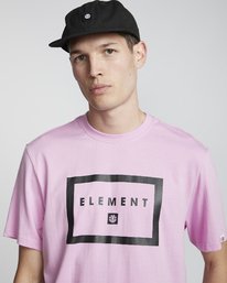 3 Banzer - T-Shirt manches courtes pour Homme Violet S1SSB4ELP0 Element