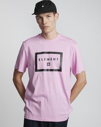 1 Banzer - T-Shirt manches courtes pour Homme Violet S1SSB4ELP0 Element