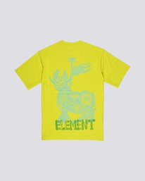 1 Tetsunori Tawaraya Six Eyes Sheep - Short Sleeve T-Shirt for Men Yellow S1SSE4ELP0 Element