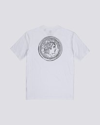 1 No Pain No Gain Tralle - Organic Cotton Short Sleeve T-Shirt for Men White S1SSE7ELP0 Element