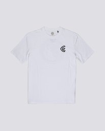 0 No Pain No Gain Tralle - Organic Cotton Short Sleeve T-Shirt for Men White S1SSE7ELP0 Element