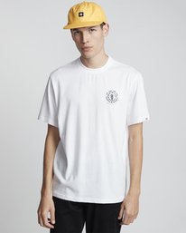3 Scourge - Organic Cotton Short Sleeve T-Shirt for Men  S1SSE9ELP0 Element