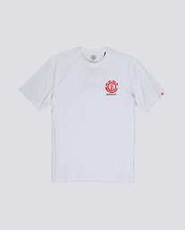 0 Tuckwei - Organic Cotton Short Sleeve T-Shirt for Men White S1SSF1ELP0 Element