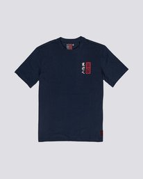 0 Timber! Go East Demon Keeper - T-Shirt aus Bio-Baumwolle für Herren Blau S1SSF4ELP0 Element