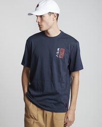 3 Timber! Go East Demon Keeper - T-Shirt aus Bio-Baumwolle für Herren Blau S1SSF4ELP0 Element