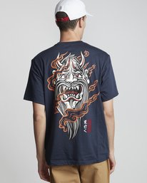 2 Timber! Go East Demon Keeper - T-Shirt aus Bio-Baumwolle für Herren Blau S1SSF4ELP0 Element