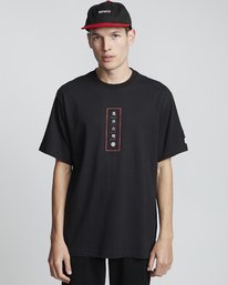 3 Primo Tokyo Arata - Short Sleeve T-Shirt for Men Black S1SSF6ELP0 Element