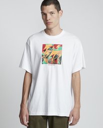 1 Bad Brains Brainstorm - Short Sleeve T-Shirt for Men White S1SSG3ELP0 Element