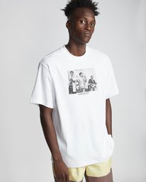 1 Bad Brains 2318 - T-Shirt für Herren Weiss S1SSG5ELP0 Element
