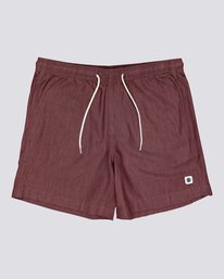 0 Chillin' 16" - Elastic Waist Shorts for Men Red S1WKB9ELMU Element