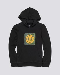 0 Leopard - Hoodie for Boys Black S2HOA6ELP0 Element