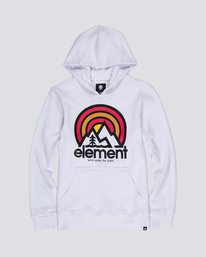 0 Sonata - Sweat à capuche pour Garçon Blanc S2HOA7ELP0 Element