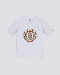 0 Origins Icon - T-Shirt manches courtes pour Garçon Blanc S2SSA5ELP0 Element