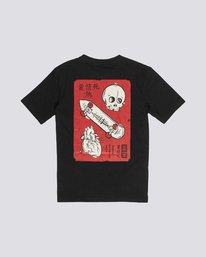 1 Love Passion Death - Organic Cotton Short Sleeve T-Shirt for Boys  S2SSC6ELP0 Element