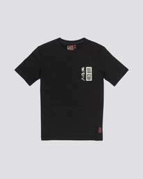 0 Love Passion Death - Organic Cotton Short Sleeve T-Shirt for Boys  S2SSC6ELP0 Element